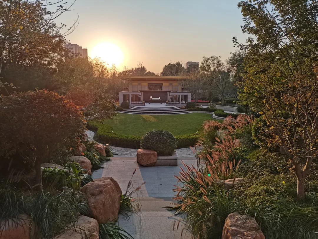 「园臻®作品」廊坊俪景嘉园“桃夭”主题景观之营造