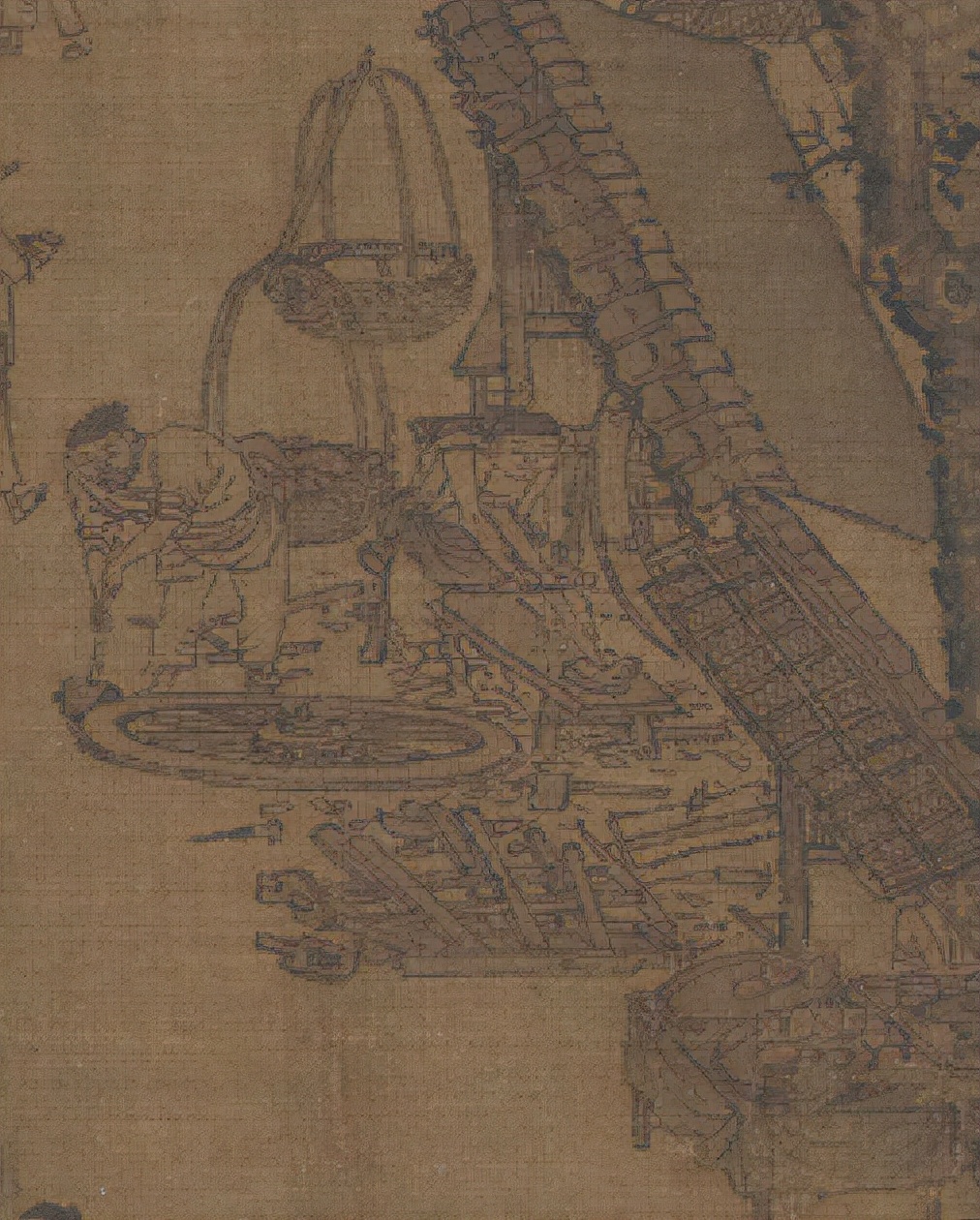 清明上河图细节图详解,清明上河图有趣细节