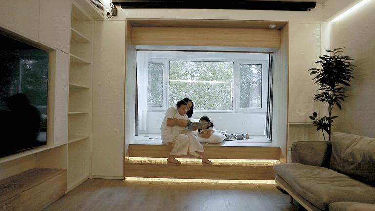 二孩之家柜子全打开看一遍