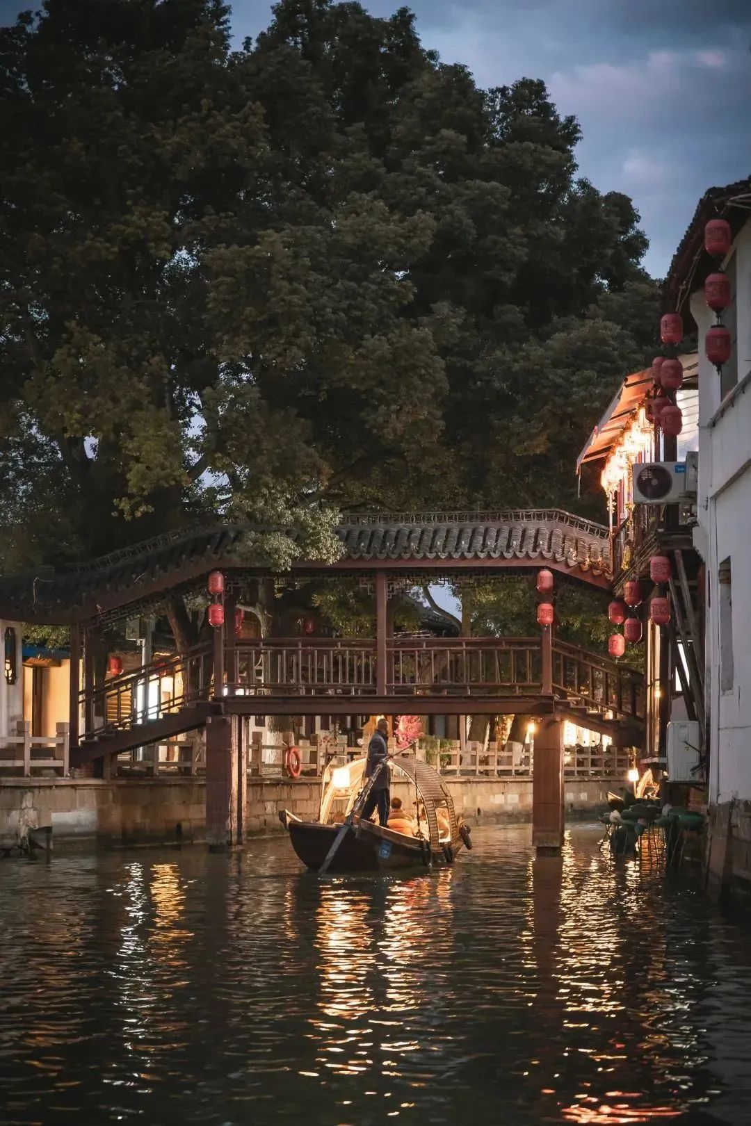 上海青溪古镇和朱家角古镇,冬日的古镇随拍上海市朱家角古镇