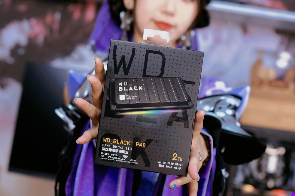 西部数据wdblackp评测,西部数据p40固态硬盘开箱