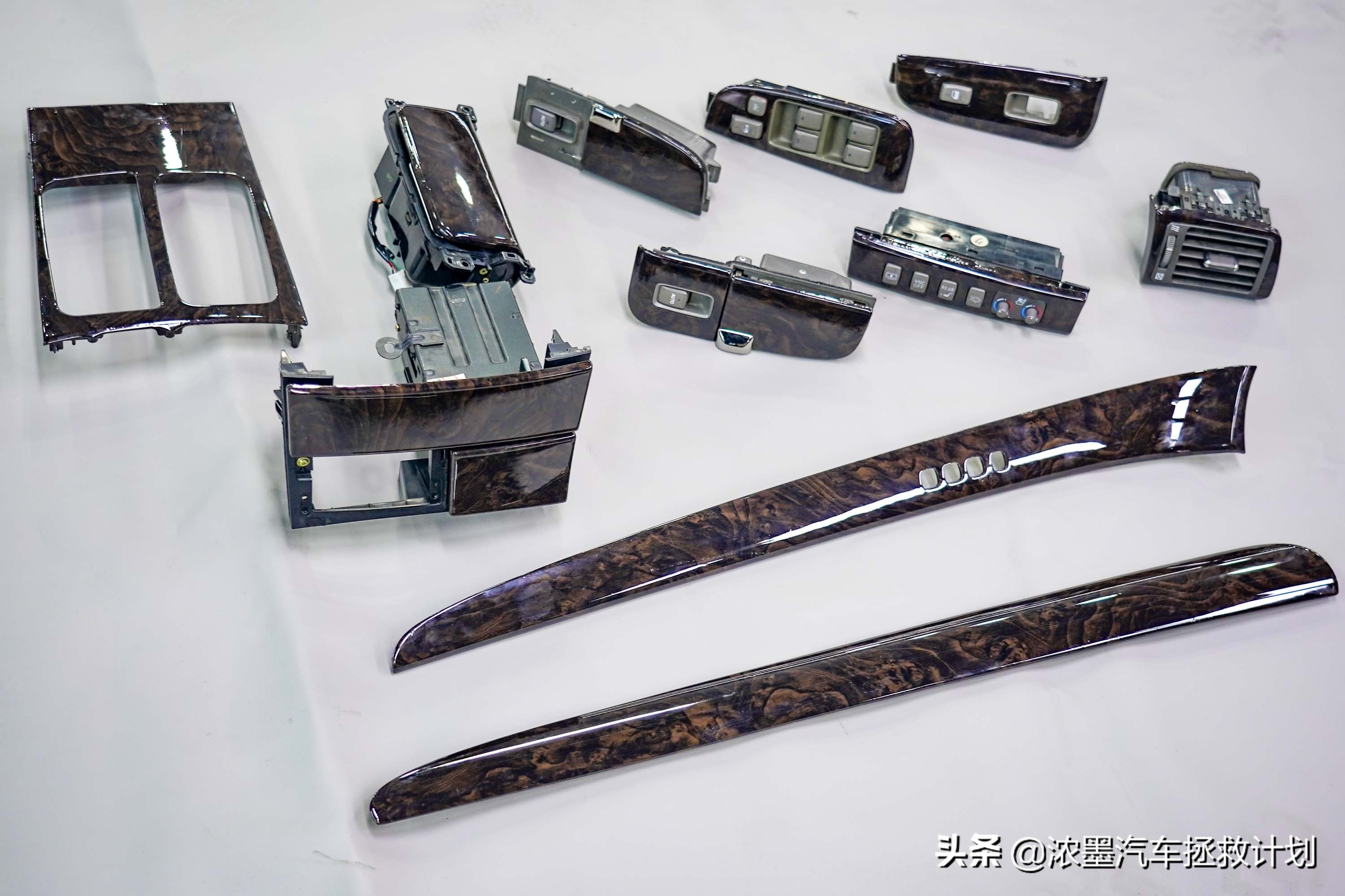 05款雷克萨斯ls430翻新修复,雷克萨斯ls430深度翻新解析