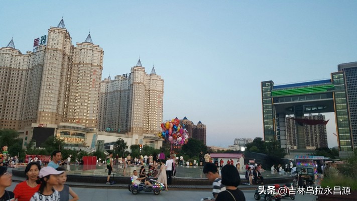 1999年吉林市世纪广场,百年前的吉林世纪广场