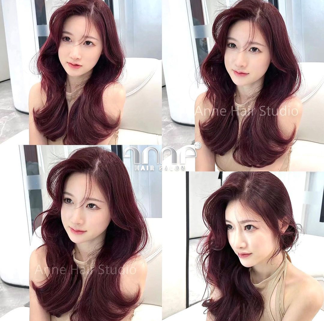 红色头发女生,红色头发动漫