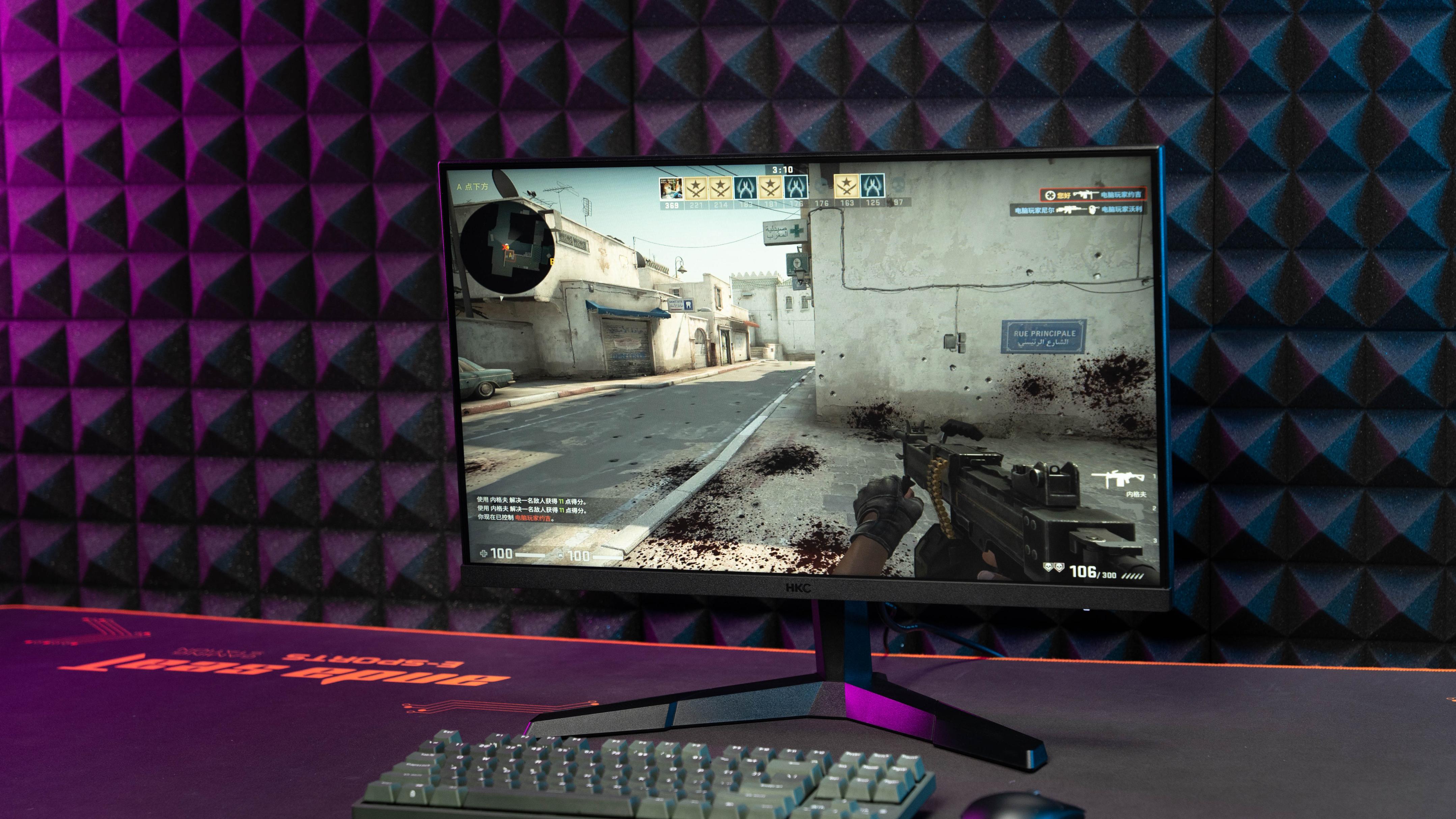 追求画质显示器怎么选,hkc猎鹰vg245m