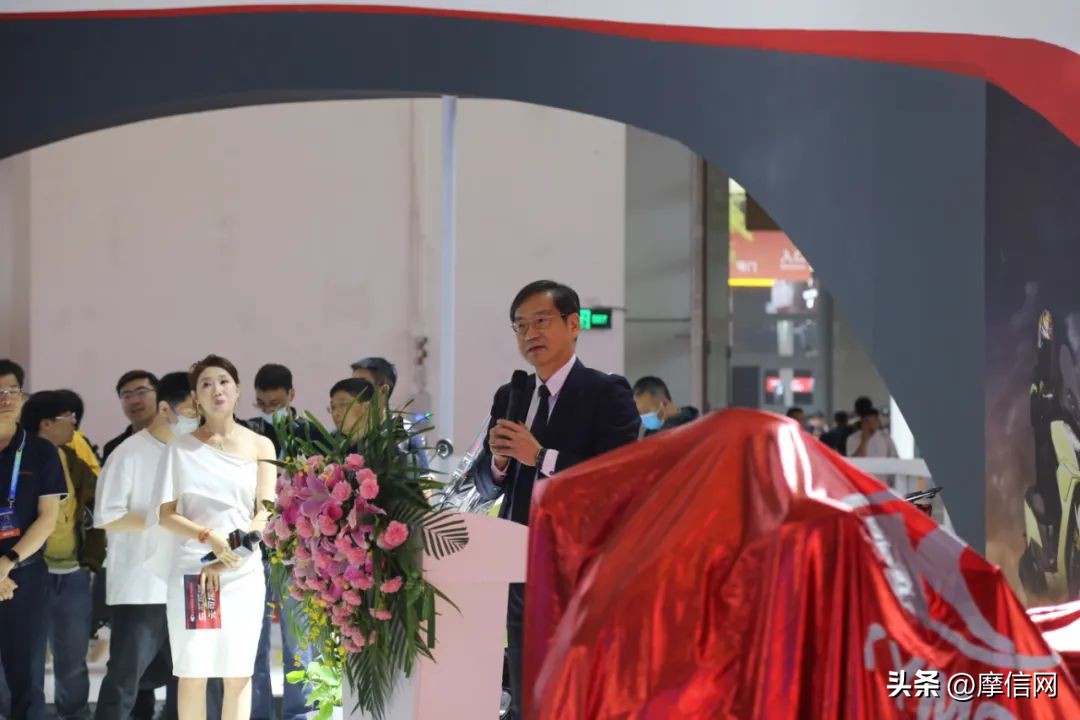 北京摩博会光阳st250试驾,北京摩展光阳krv150