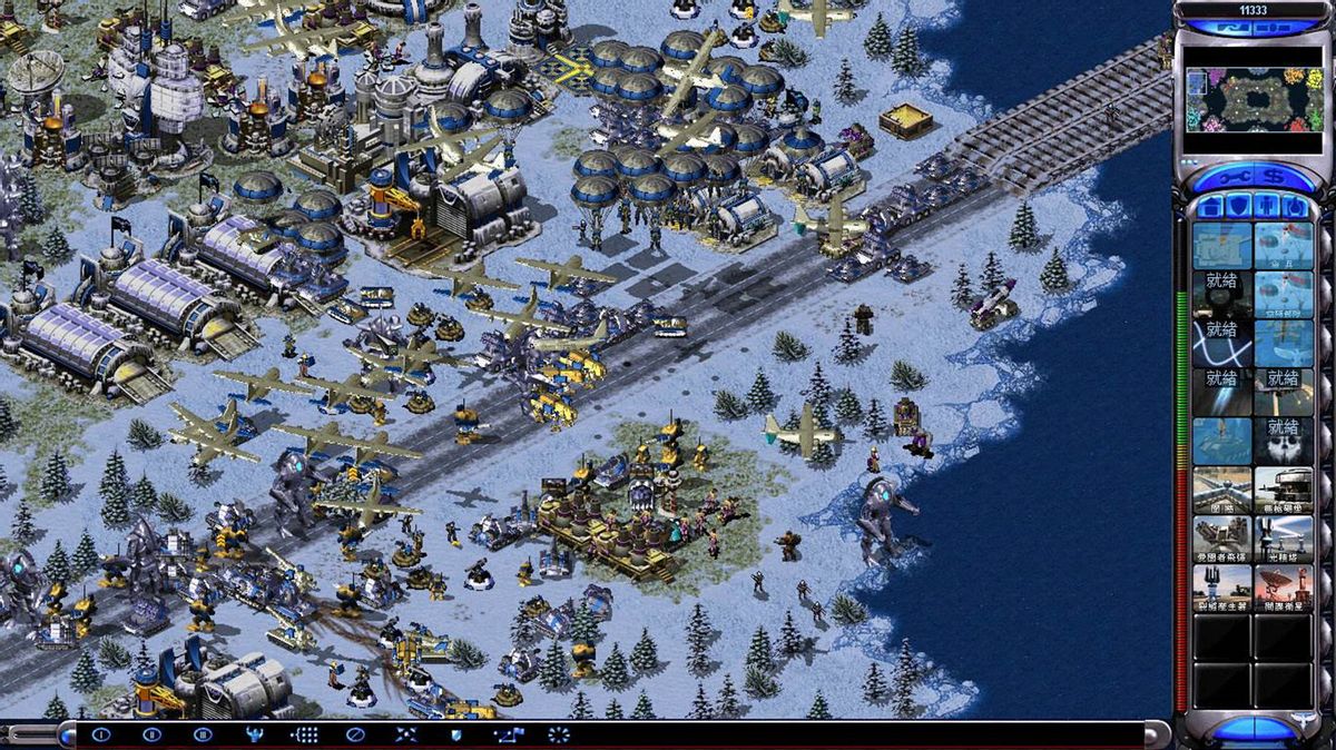 红色警戒2尤里的复仇教程攻略,尤里的复仇同时拥有三方阵营基地