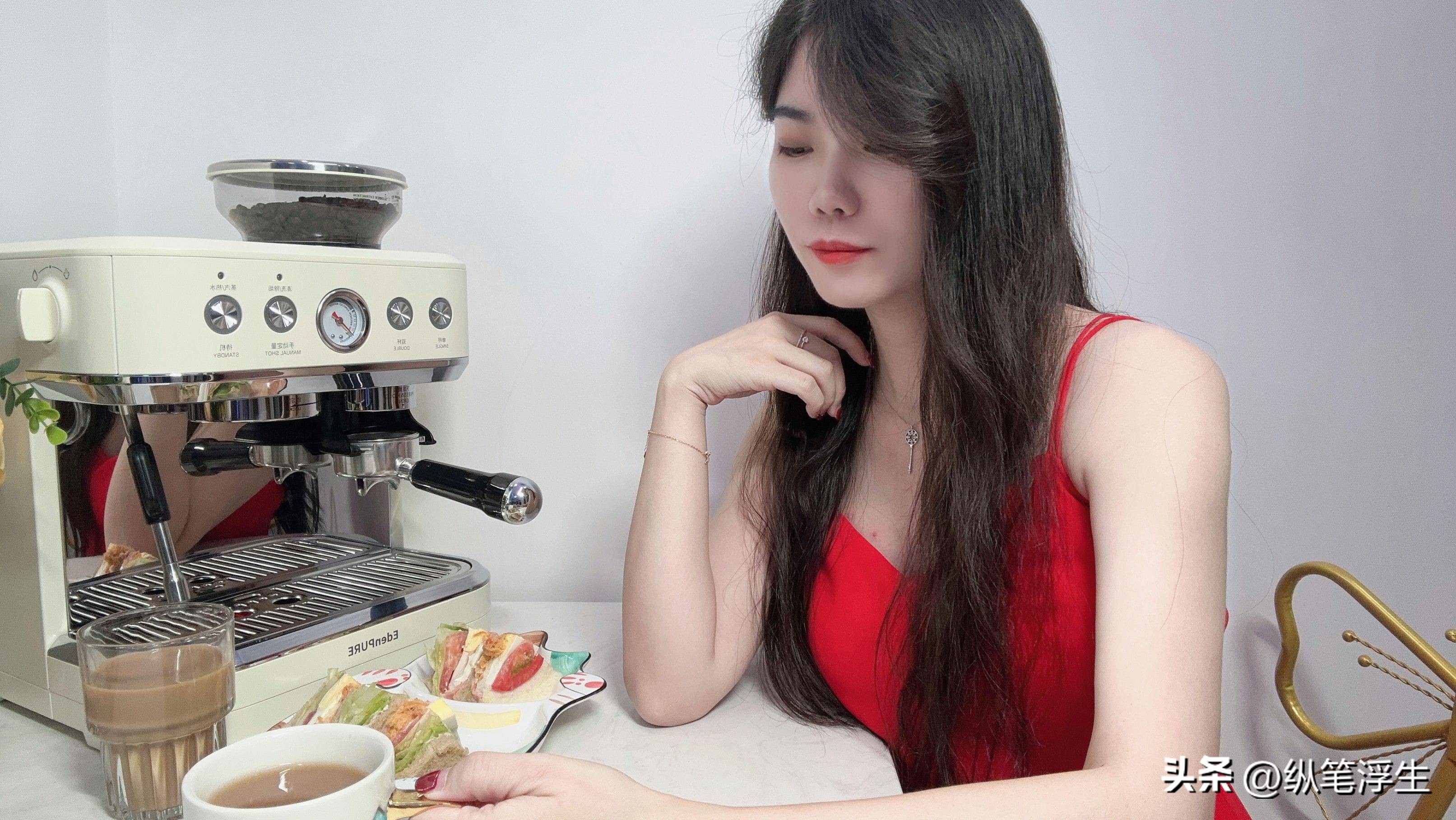 在家也能享受专业咖啡师手艺，宜盾普EOS意式半自动咖啡机体验