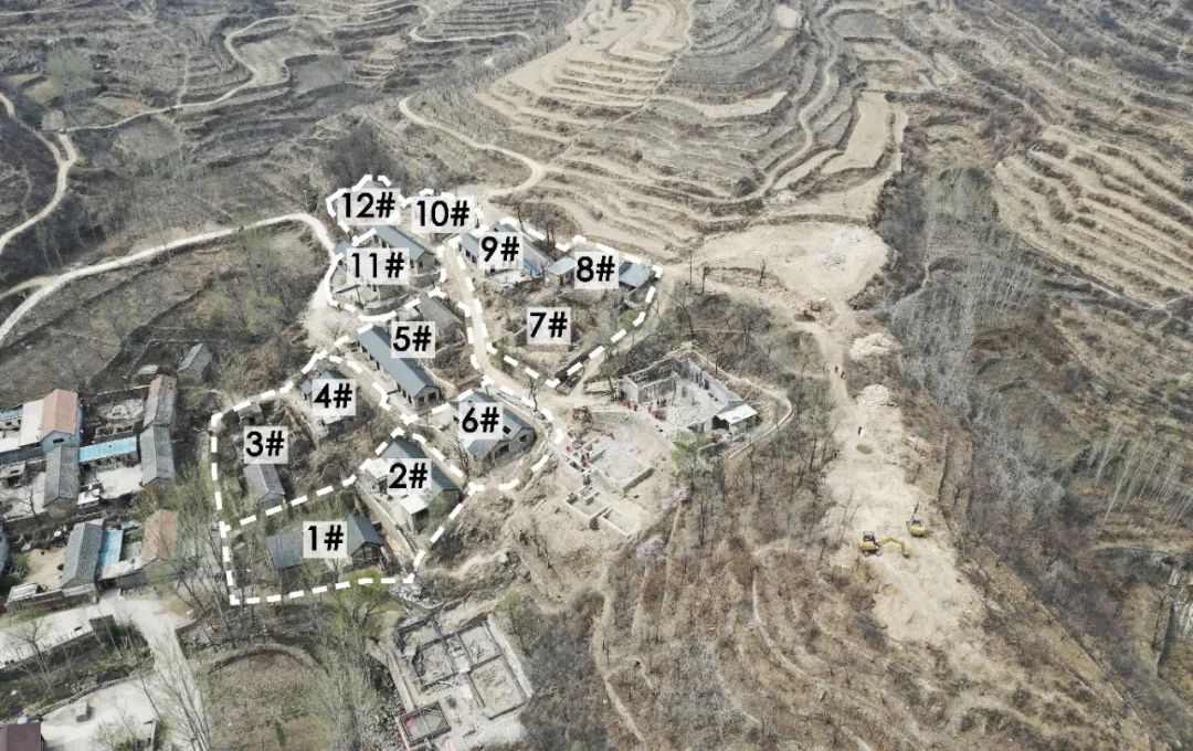 农村自建石头房,农村深山石头房