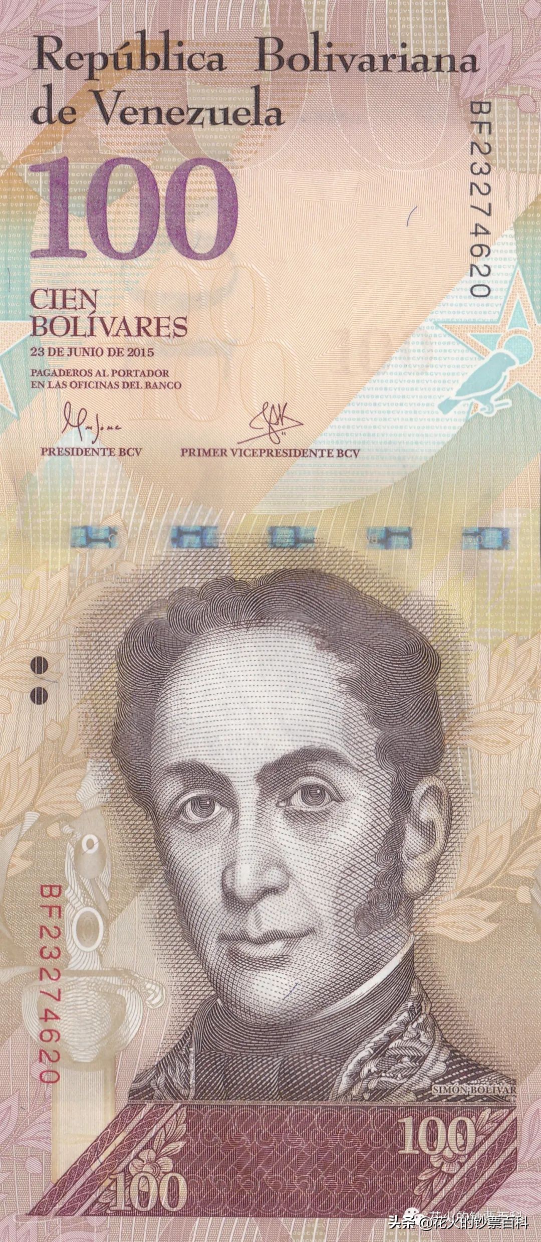 委内瑞拉二元纸币,委内瑞拉50000元纸币解析