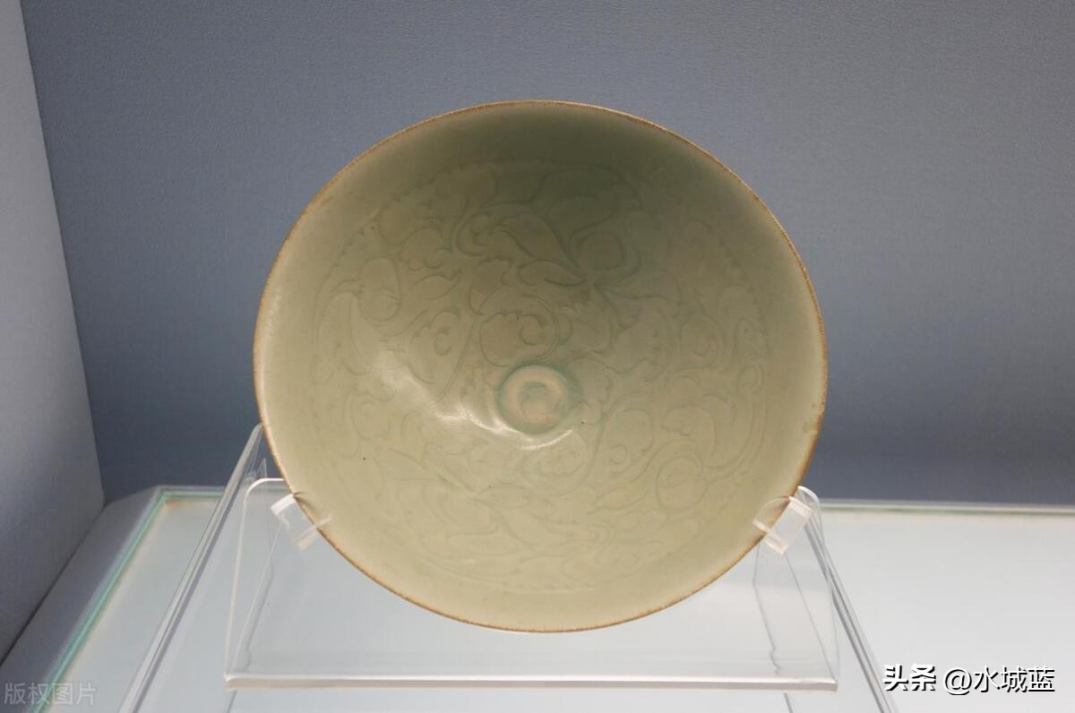 南宋影青龙凤纹碗,南宋影青飞鸟盏