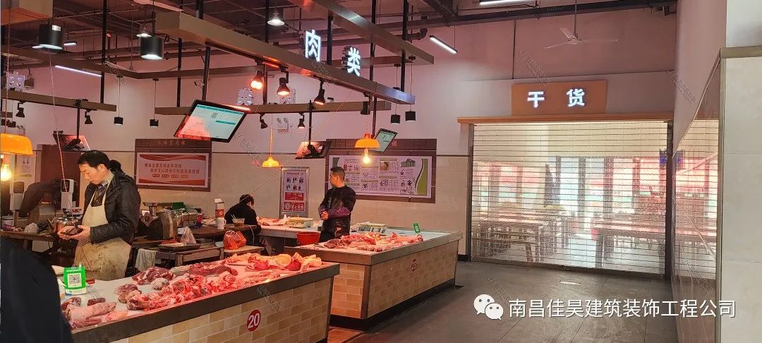 农贸市场设计案例效果图价格,五星级农贸市场设计图