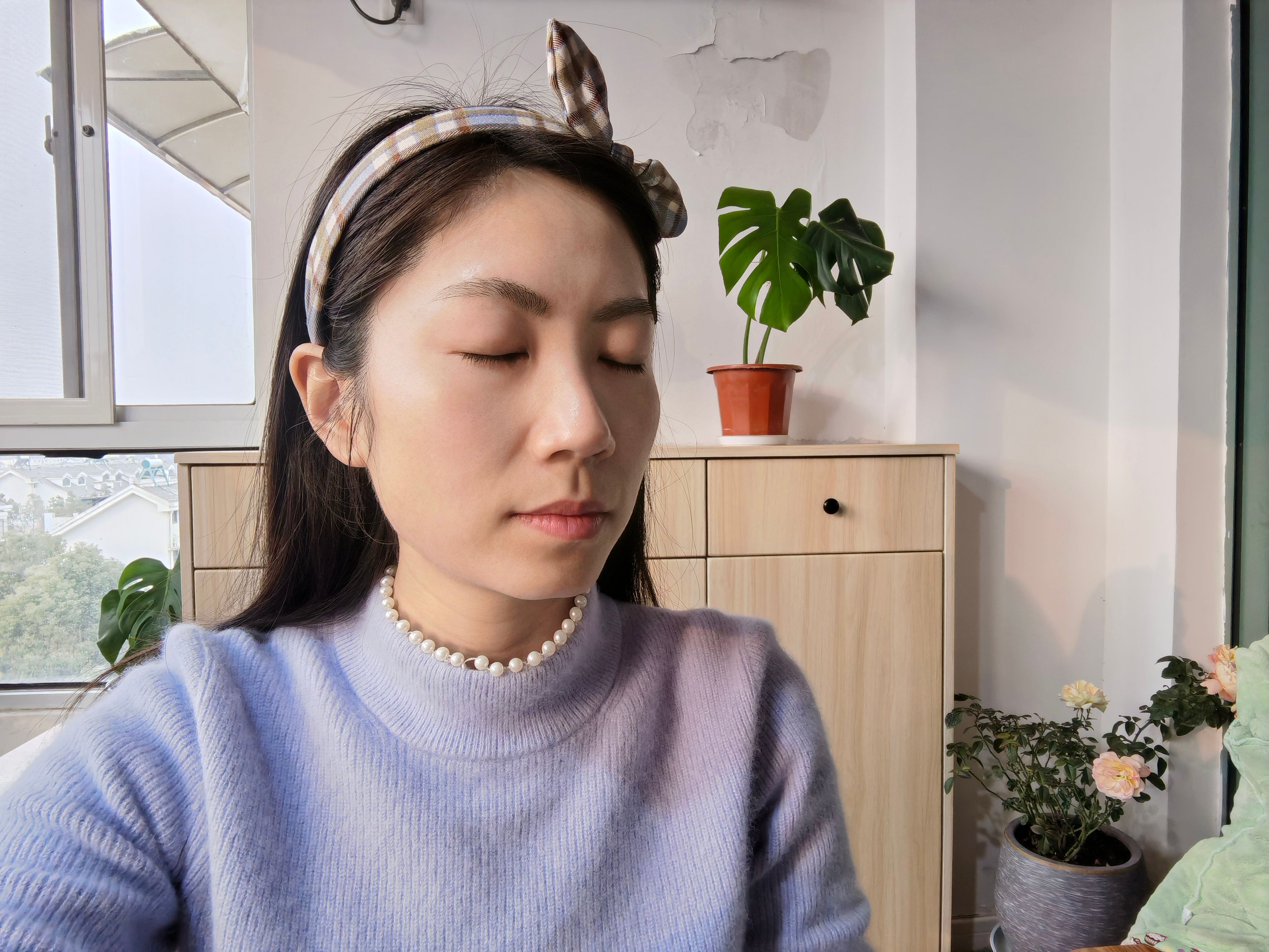 高清无滤镜美妆测评,美容仪真实测评素人