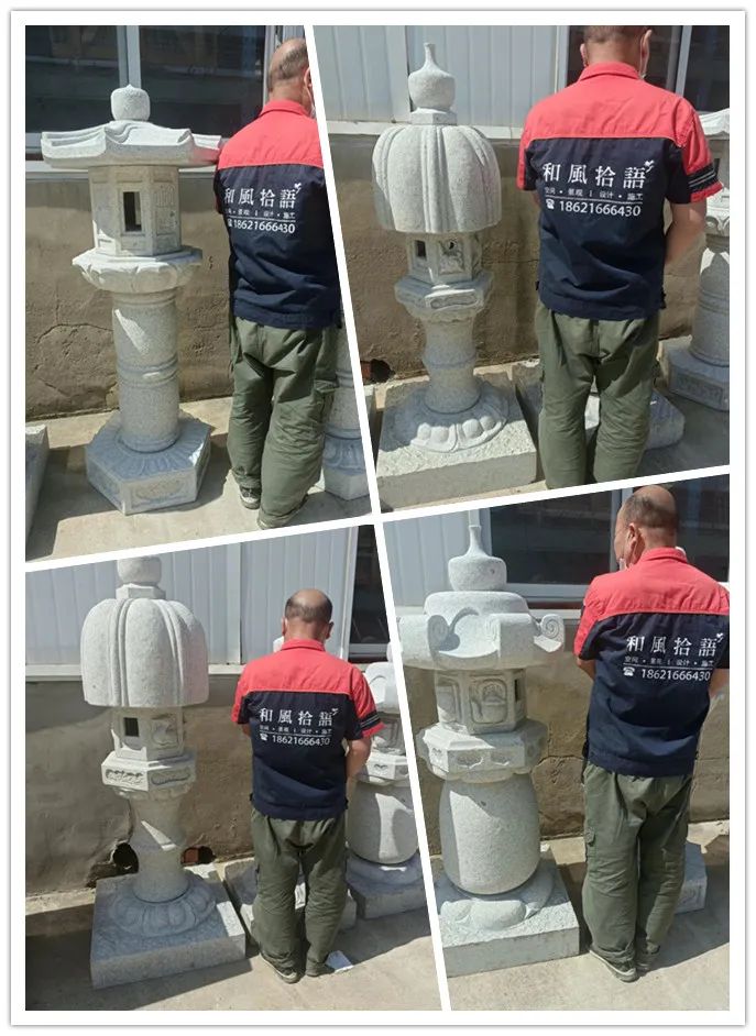 日式草坪石灯笼,日式庭院石灯笼专卖