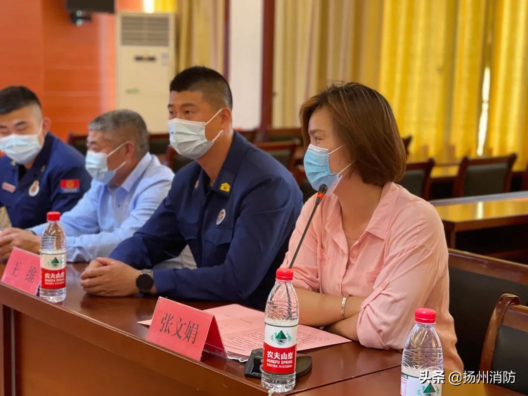 安全相“莲”，“宜”路清风，共筑幸福港湾——宝应县消防救援大队召开2022年家属助廉座谈会