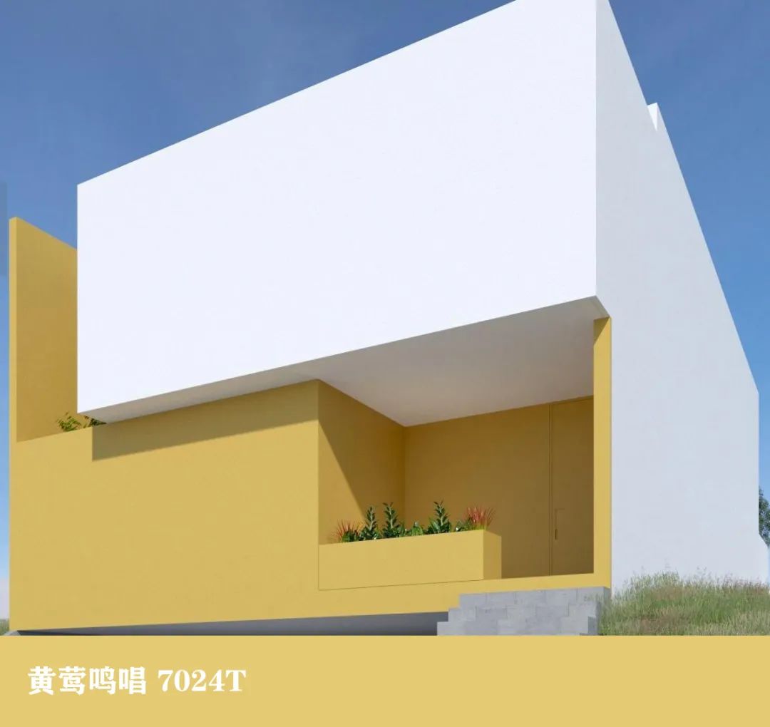 露台外墙颜色效果图大全,阳台调色板效果图