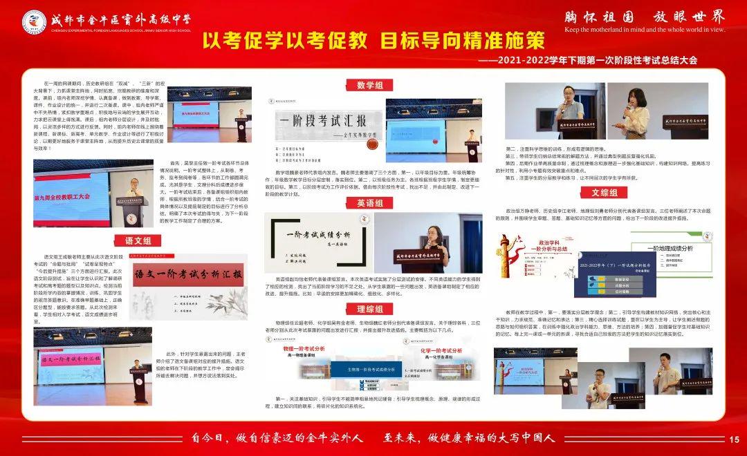 “实力派”教研！一环路上实外金牛，2022被奖状“包围”！