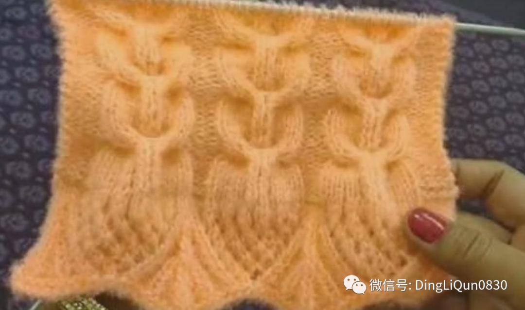 500个毛衣花样完整大平针版,毛衣华夫针花型图案大全