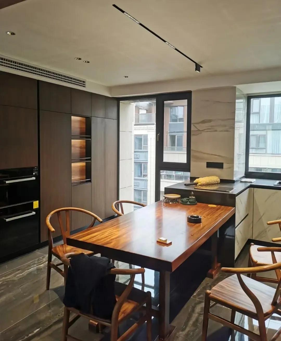 新中式风格装修120平米左右的房子,大平层新中式200-300平装修效果图