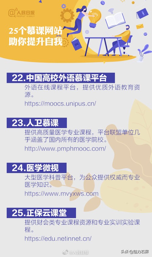 五大免费学习网站网易慕课,慕课网都有哪些课程