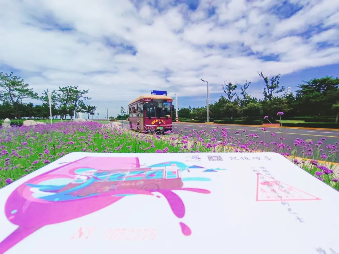 金沙滩铛铛车,烟台开发区金沙滩铛铛车