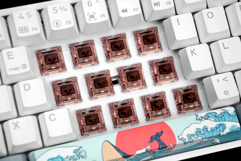 小呆虫珊瑚海机械键盘能不能改装,小呆虫gk96珊瑚海键帽