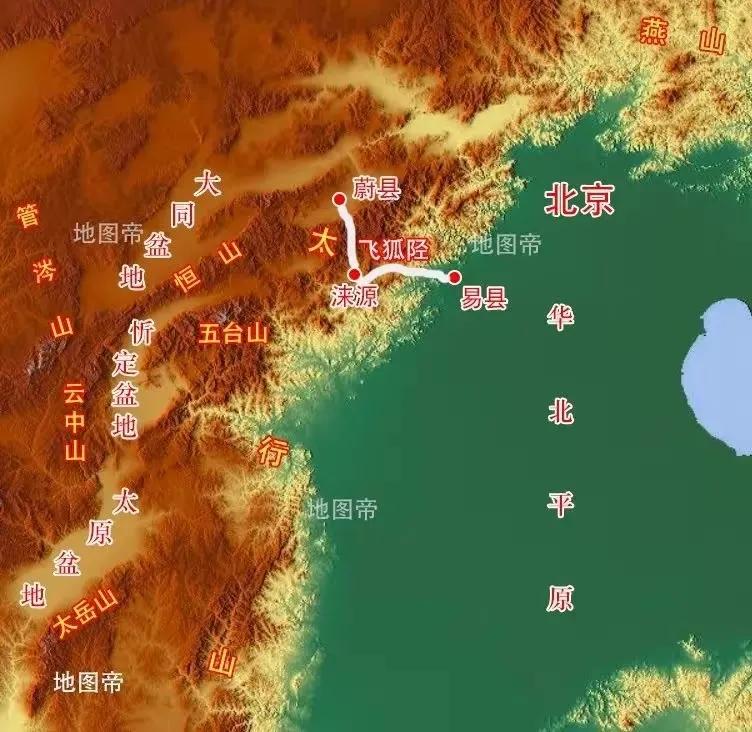 涞源县都有什么山,涞源太行八陉