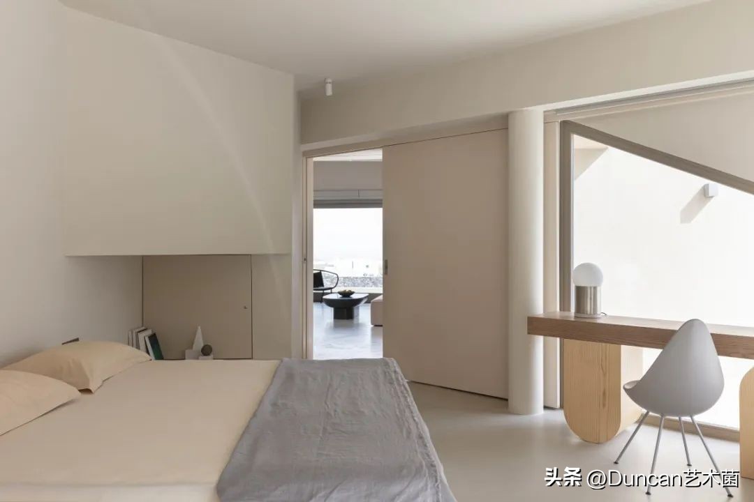 希腊KapsimalisArchitects①打造蓝白极简主义的童话世界！