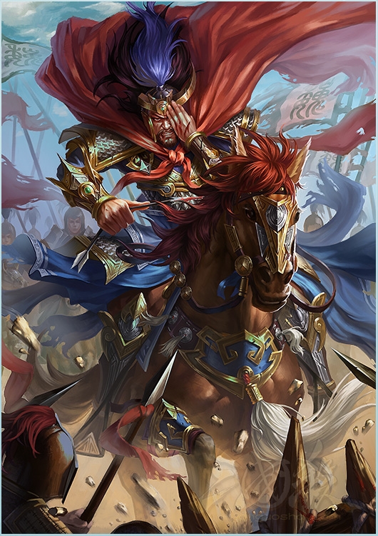 三国杀:为什么所有的夏侯惇都只有一只眼?白马亲爹是真的吗?