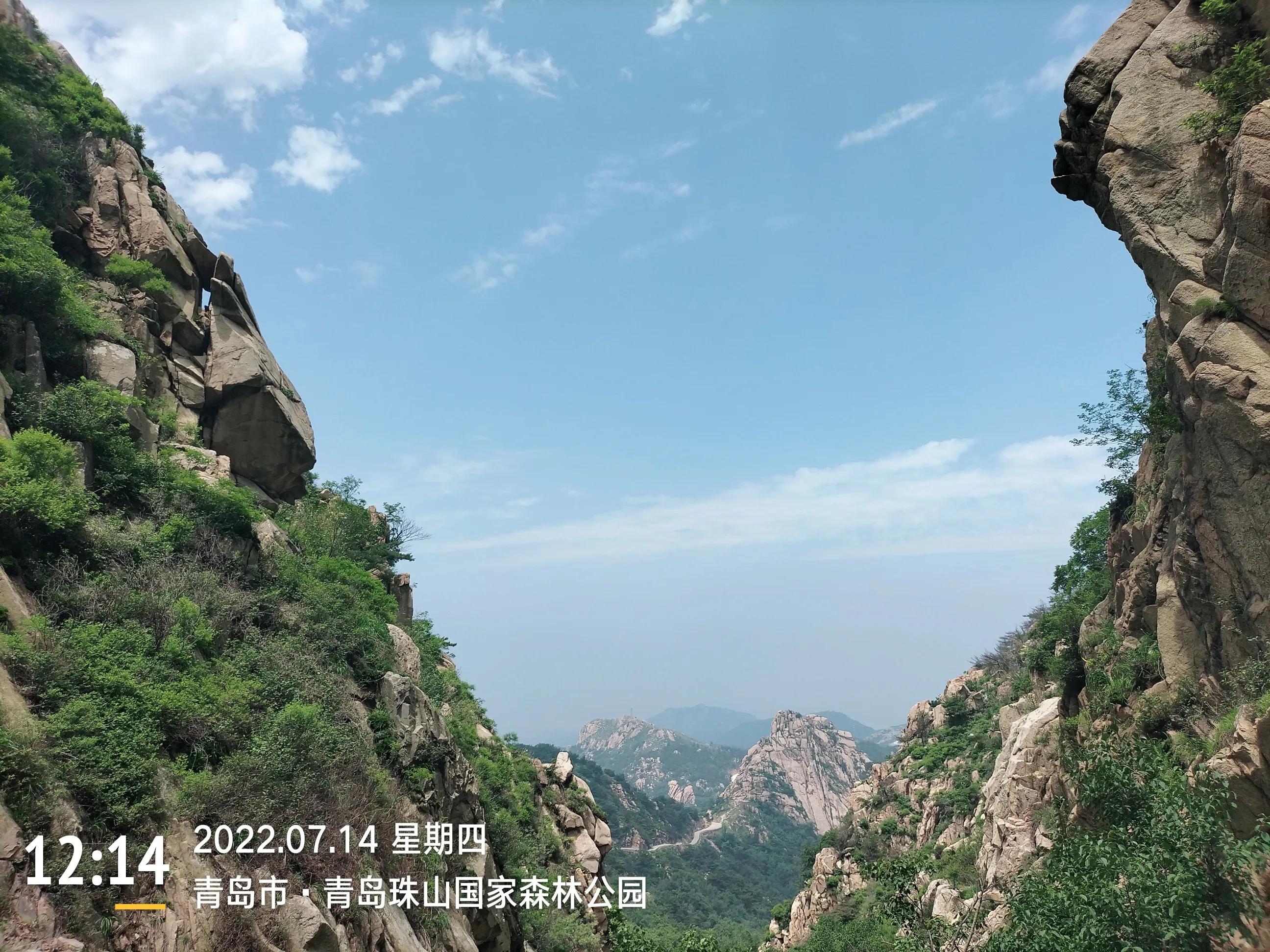 青岛珠山国家森林公园美景,黄岛旅游感受