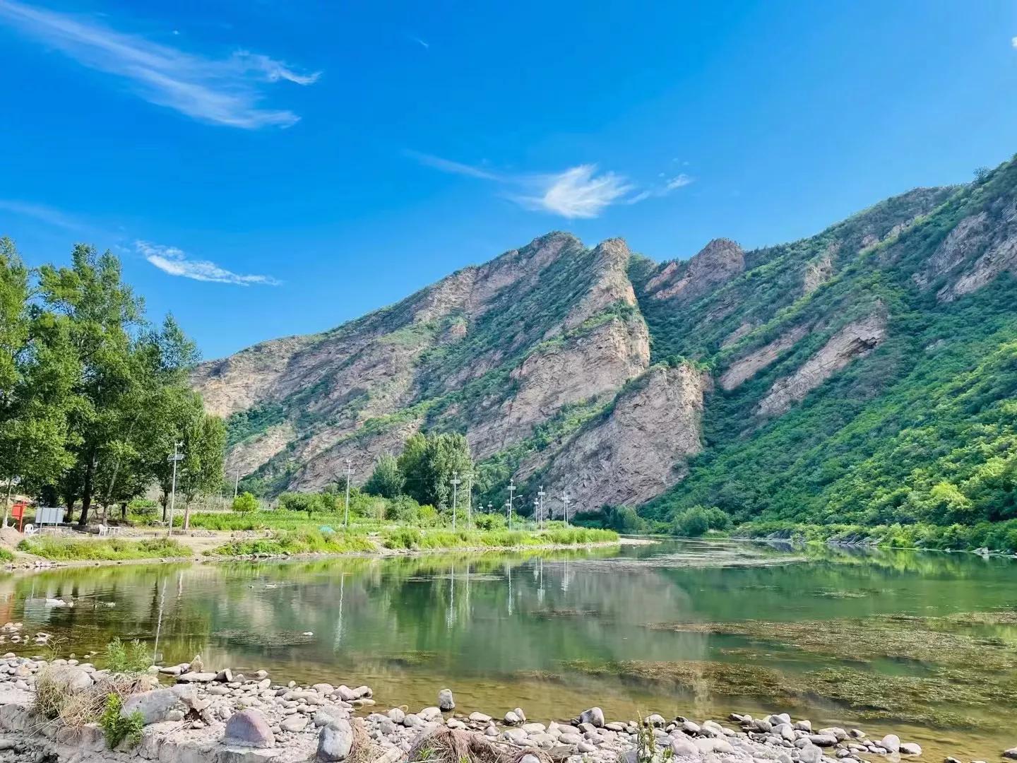 白河湾免费风景区,白河湾风景区露营基地