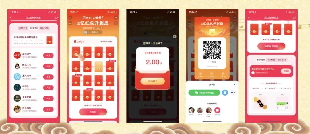 春节9大平台,百亿现金红包策略