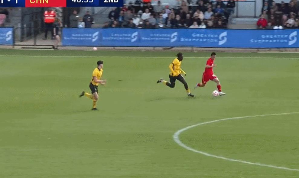 u17国青vs澳大利亚,输球但出线