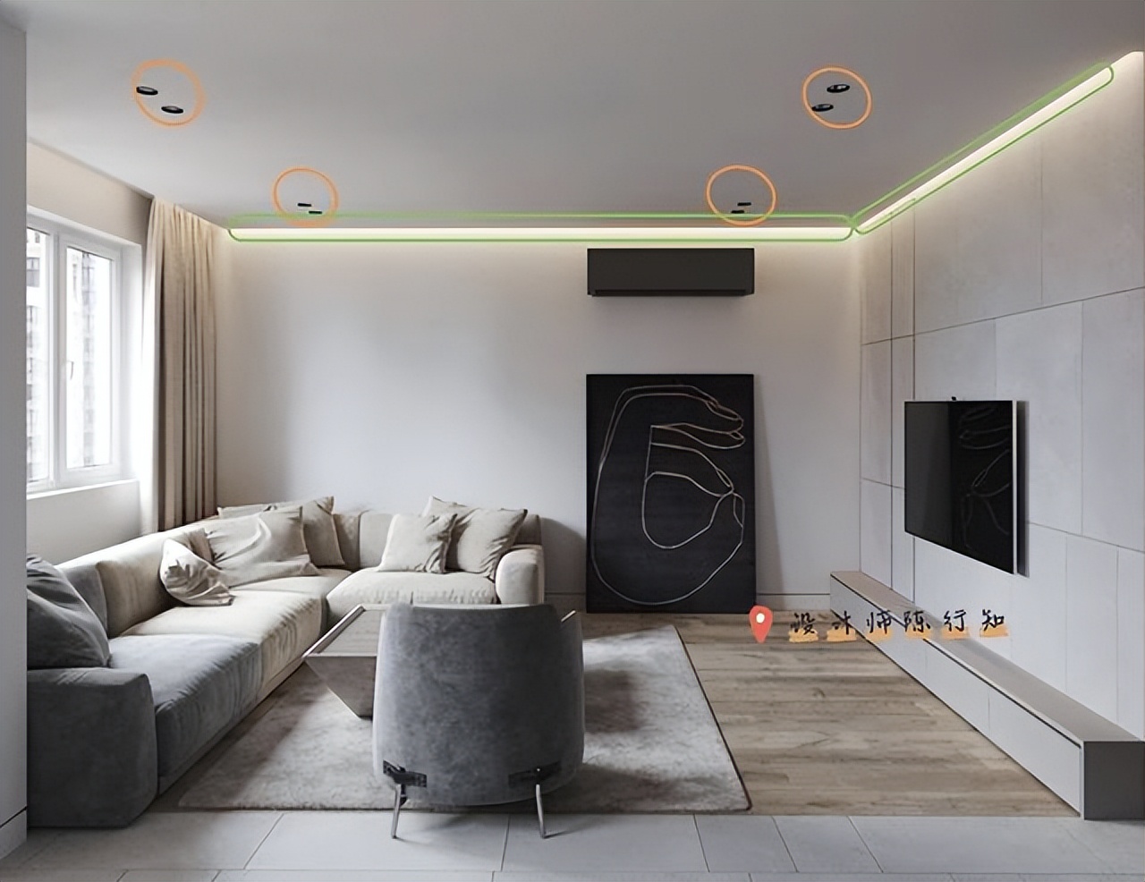 房子还没装修的客厅有必要装吗,再买房买精装房