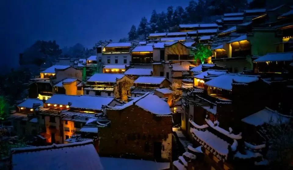 国风古典摄影作品《西湖.葛岭雪霁》图案的电话收藏卡