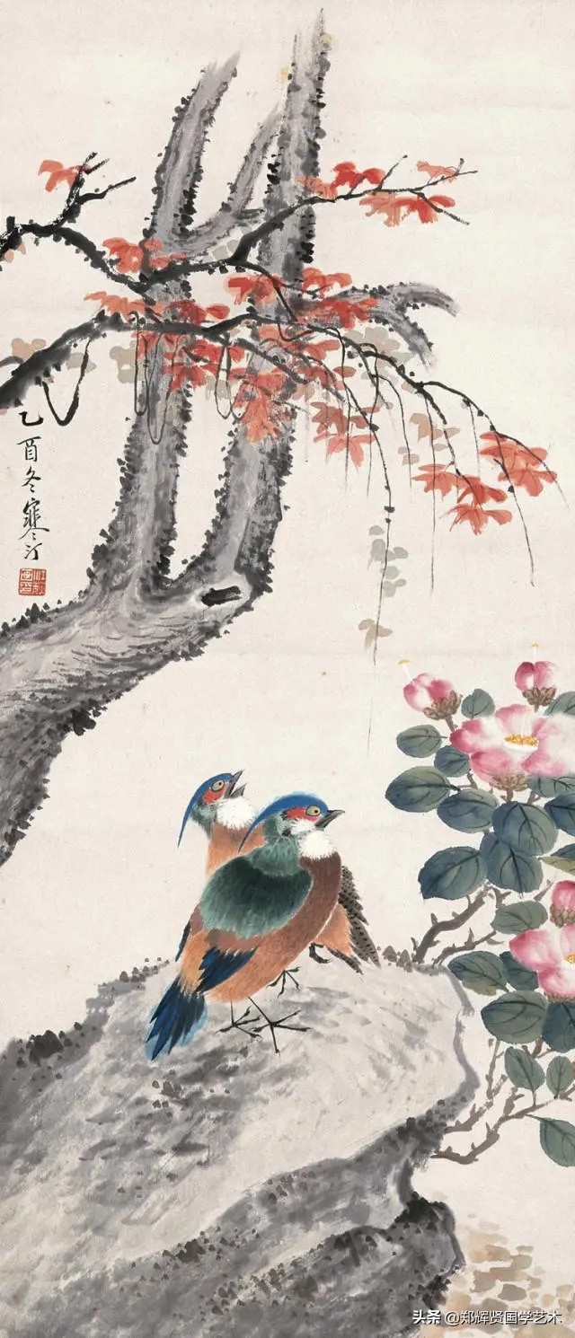 湘妃竹泪斑斓处，楚客诗情缱绻时