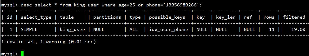 mysql使用索引查询sql语句,mysql数据库基础知识及优化