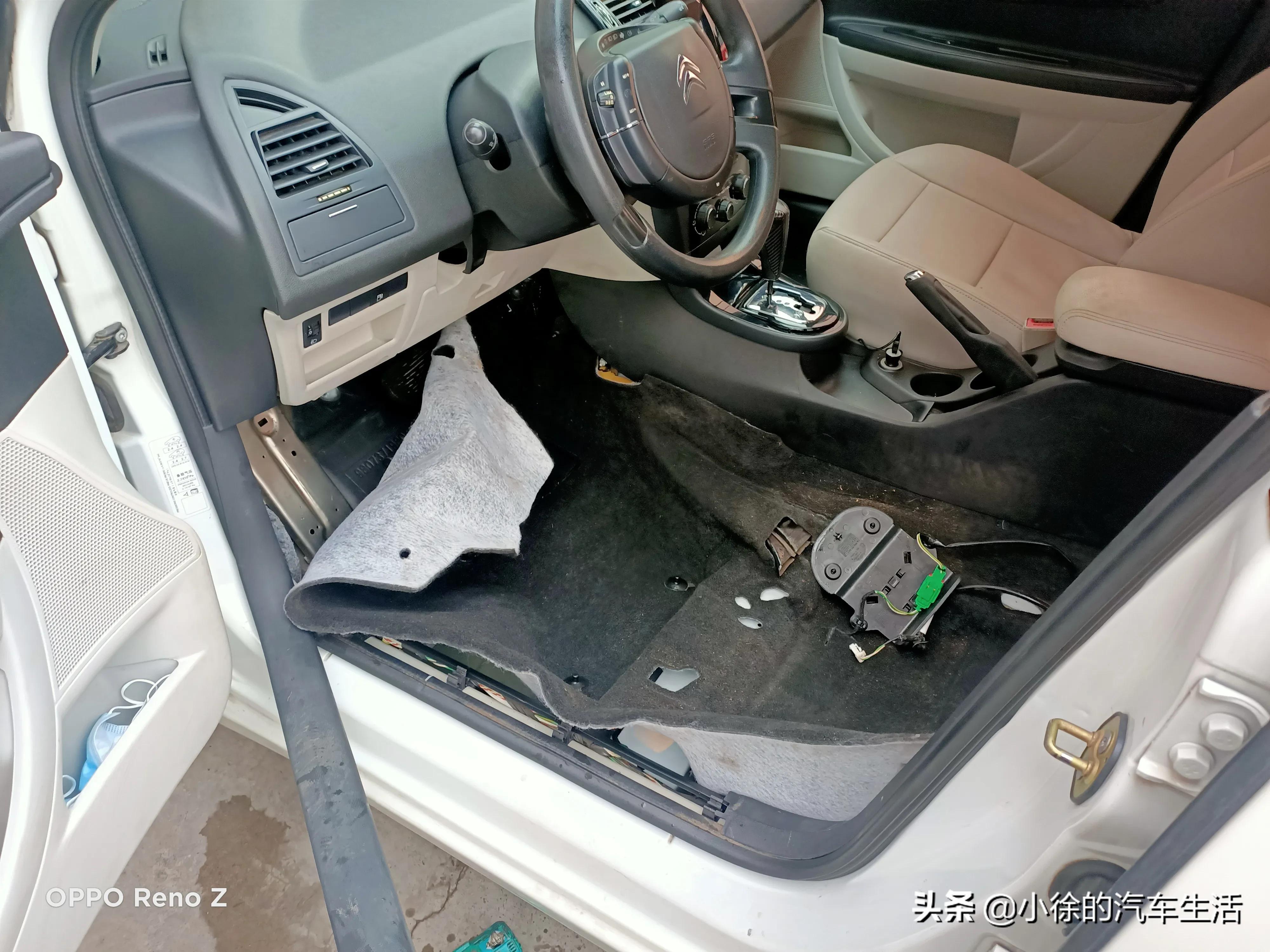 才7万多公里的法系车，雪铁龙世嘉，暖风水箱就坏了？