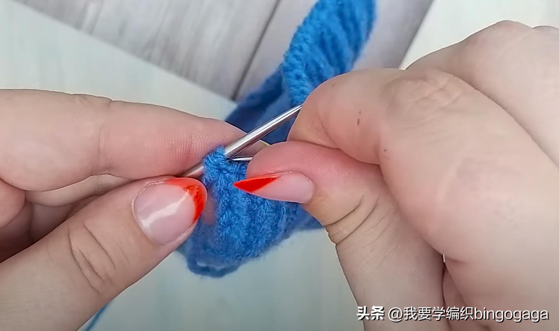 一片式织鞋教程全过程,一片式鞋面的织法