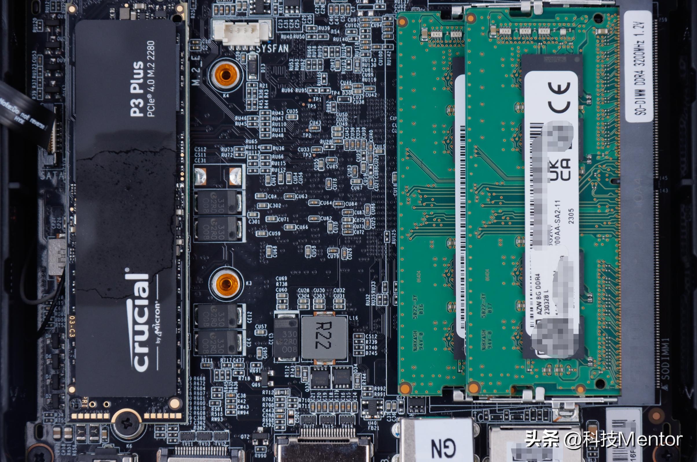 零刻ser55500u小主机,ser5迷你主机