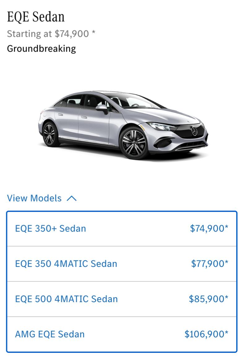 eqe售价350,eqe18万
