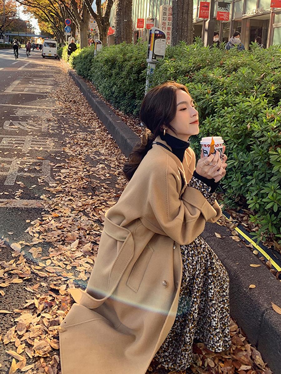 冬天离不开的军大衣,有种永不褪色的优雅就是驼色大衣