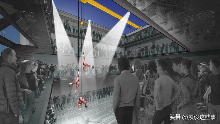 DS+R赢‘皮娜·鲍什中心’，在架高通道上观看