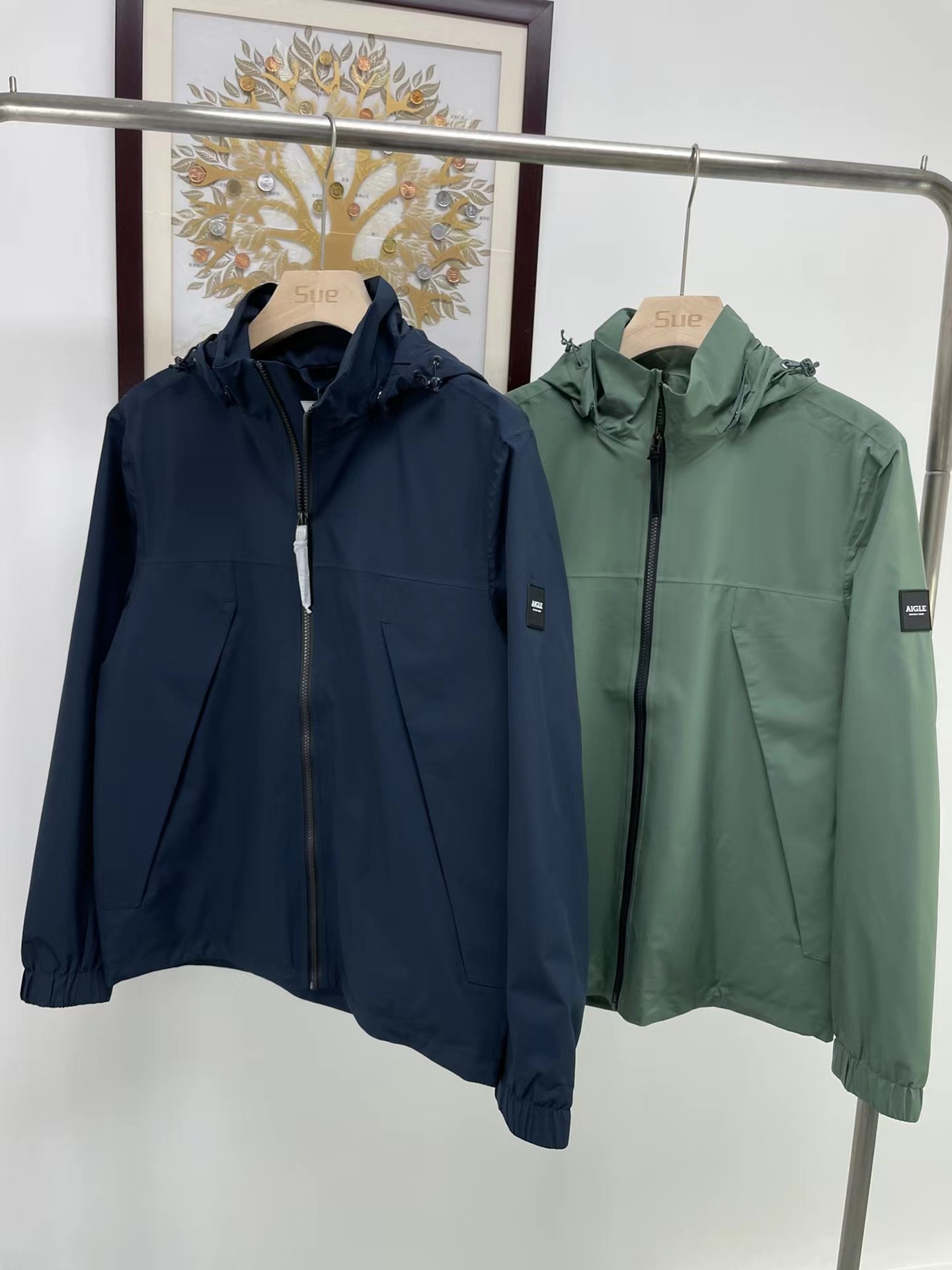 aigle艾高夹克2024年春夏新款,aigle艾高cherryberry