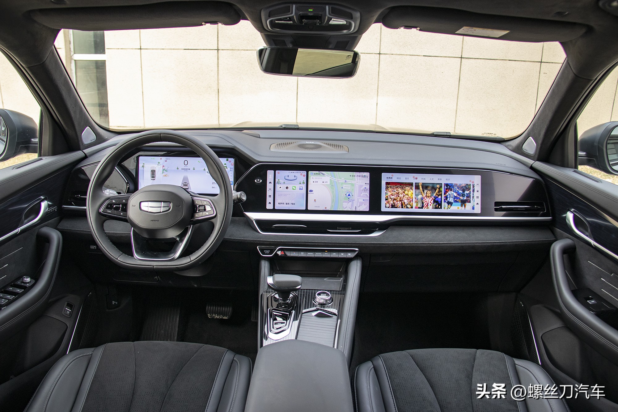 吉利星越雷神hi-p四驱测试,吉利星越lhip雷神增程电动suv