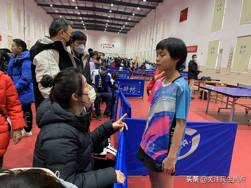 冲“国选”——湖南常德代表队（桃源）小将李智轩挥拍长沙