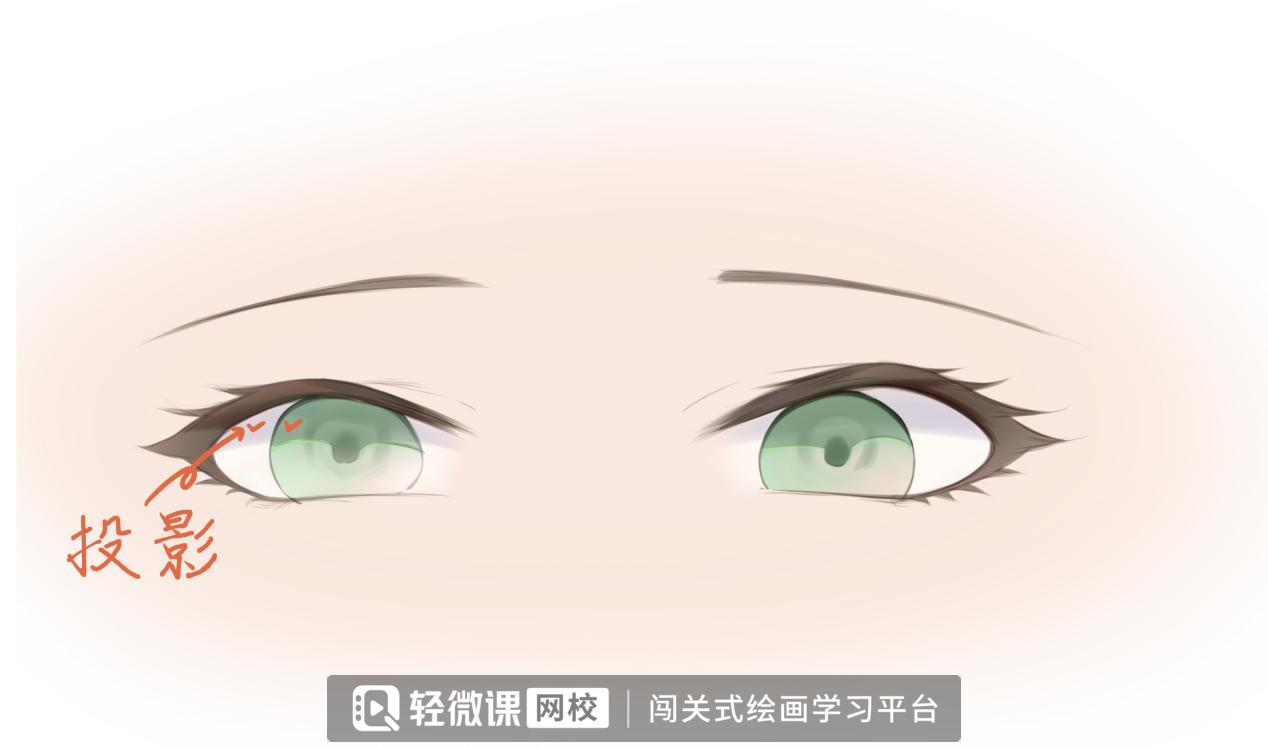 冷酷女生眼睛画法简单又好看,帅气眼睛画法各种画风