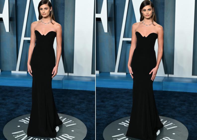 奥斯卡造型太浮夸!有人戴400万钻石手镯,有人胸口仅一条布带