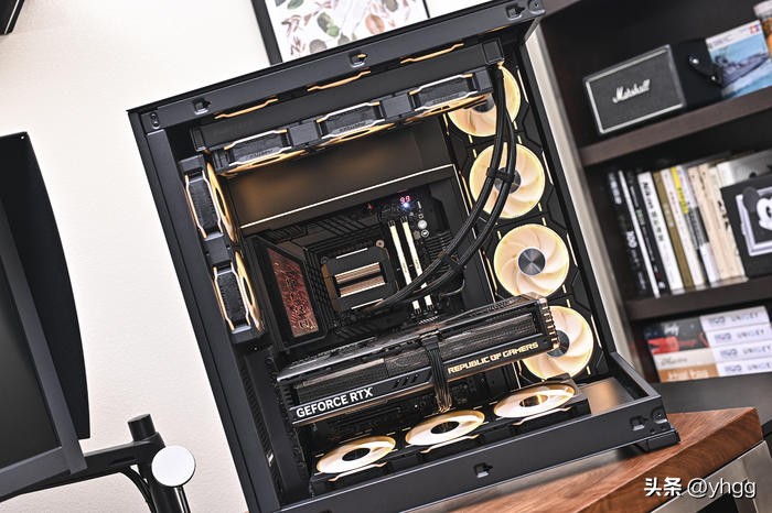 黑金全塔海景房——ROGZ790HERO+4080猛禽+追风者NV7装机展示