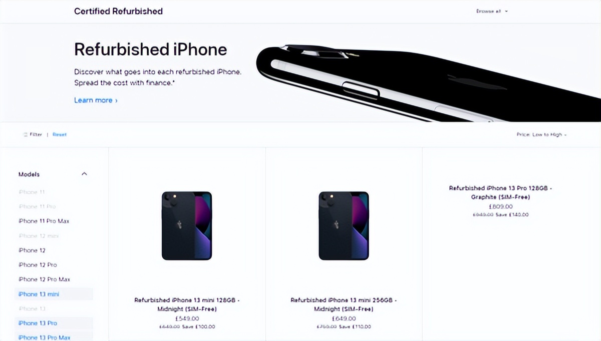 美版iphone14翻新,港版iphone13翻新机